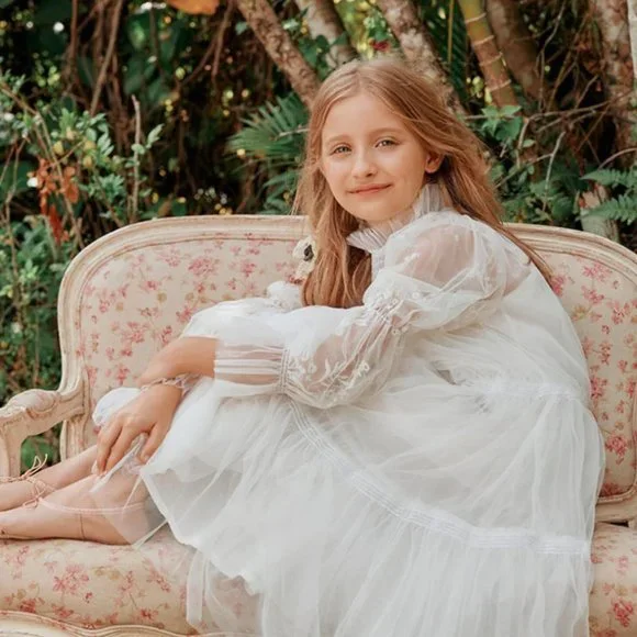 COPY - Nellystella Esther dress white size 10